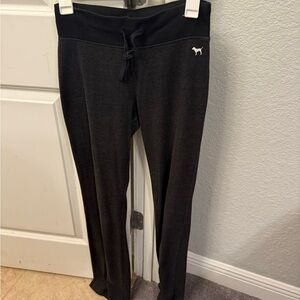 Victoria's Secret Pink Black Yoga Pants